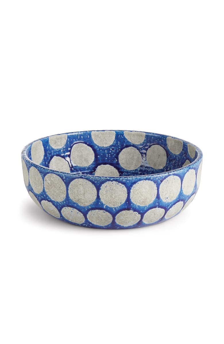 Napa Home & Garden Kiley Large Handcrafted Decorative Bowl, Main, color, Blue