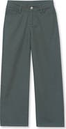 Lands' End Girls Wide Leg Twill Pants