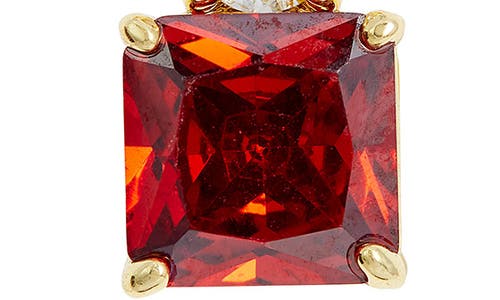 Savvy Cie Jewels Cubic Zirconia Birthstone Pendant Necklace In January