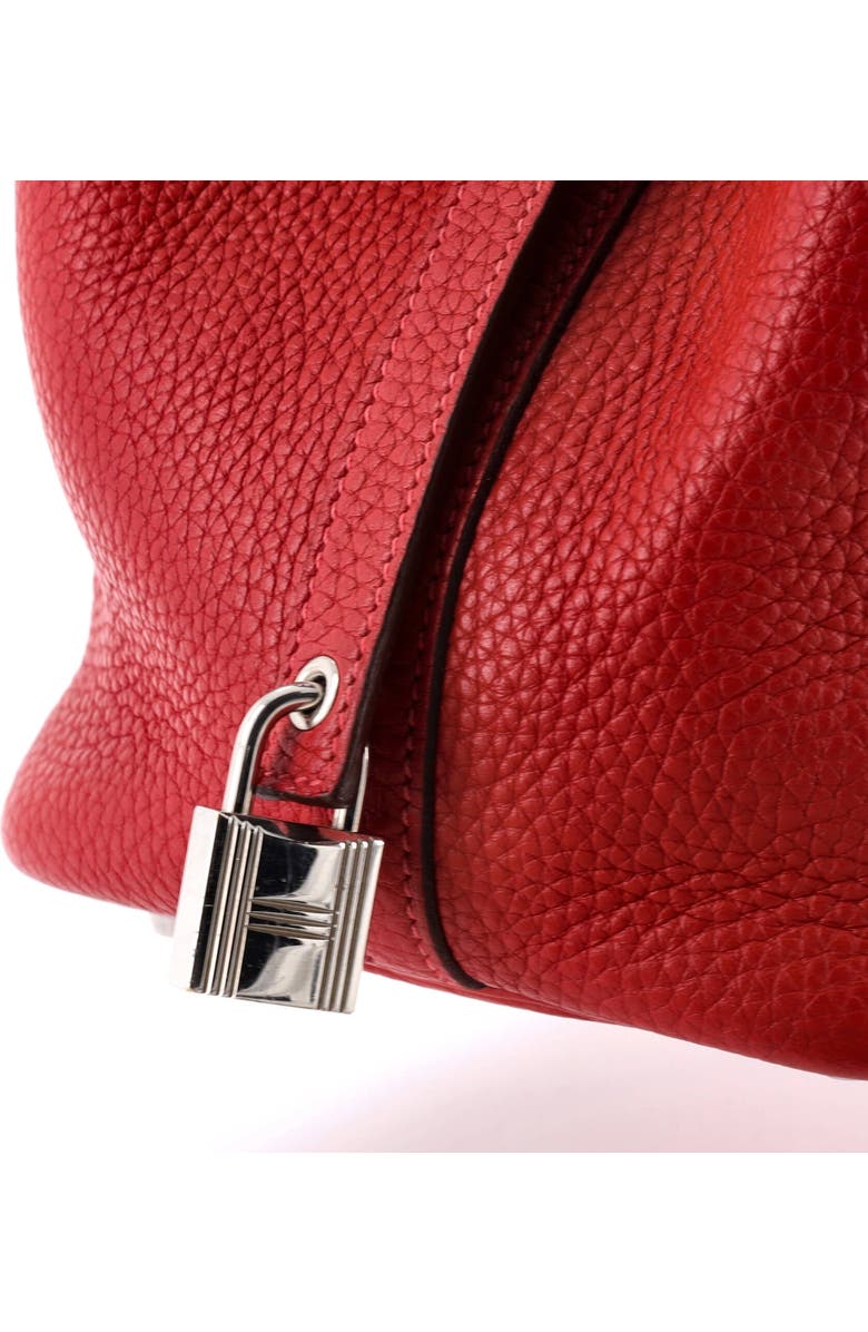 Pre-Owned Hermes Picotin Lock Bag Clemence PM, Alternate, color, Rouge Vif