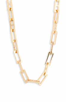 Rectangle Link Necklace