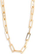 Leith Rectangle Link Necklace