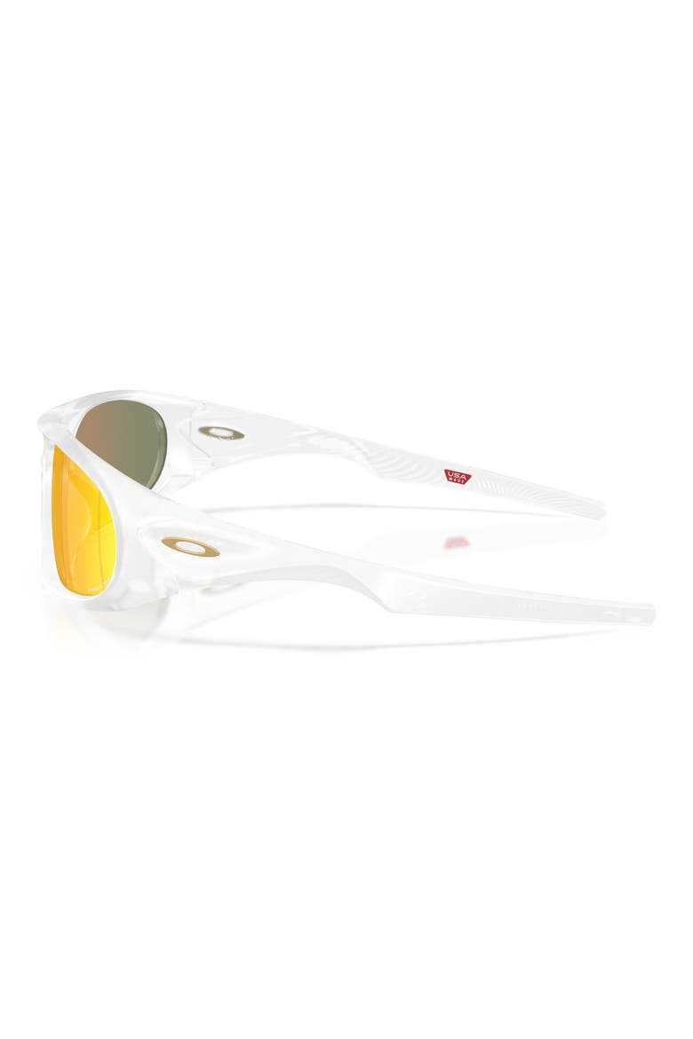 Gender Inclusive Neoforma 60mm Oval Sunglasses, Alternate, color, MATTE CLEAR / PRIZM RUBY