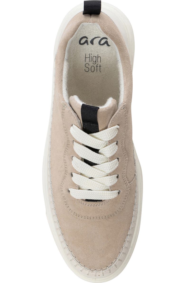 ara Corsica Platform Sneaker, Alternate, color, Cream/ Shell