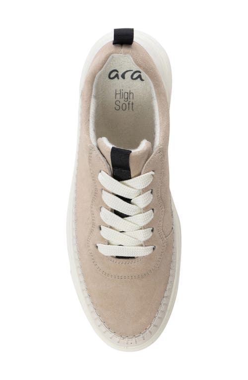 Ara Corsica Platform Sneaker In Cream/shell