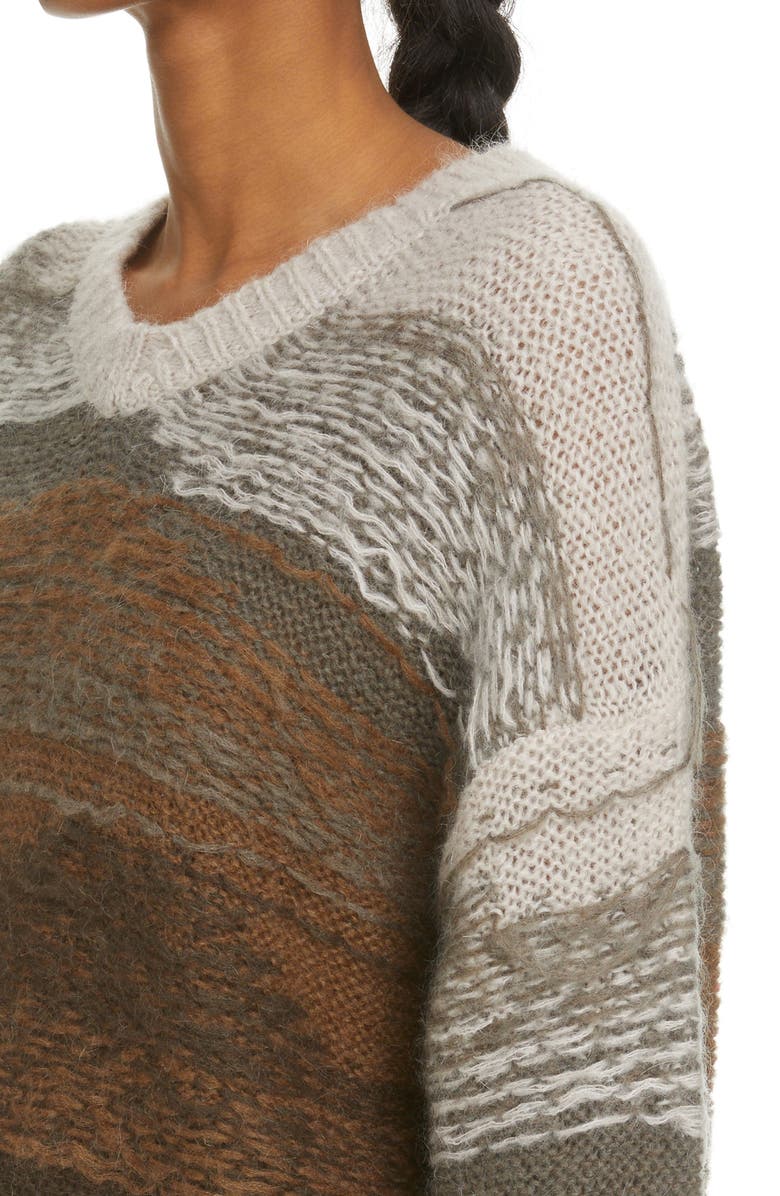 Acne Studios Kestella Ombré Sweater, Alternate, color, 