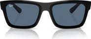 Ray-Ban Warren 57mm Rectangular Sunglasses