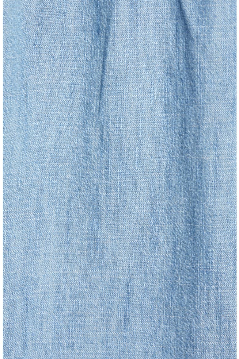 Chambray Camp Shirt, Alternate, color, LIGHT CHAMBRAY