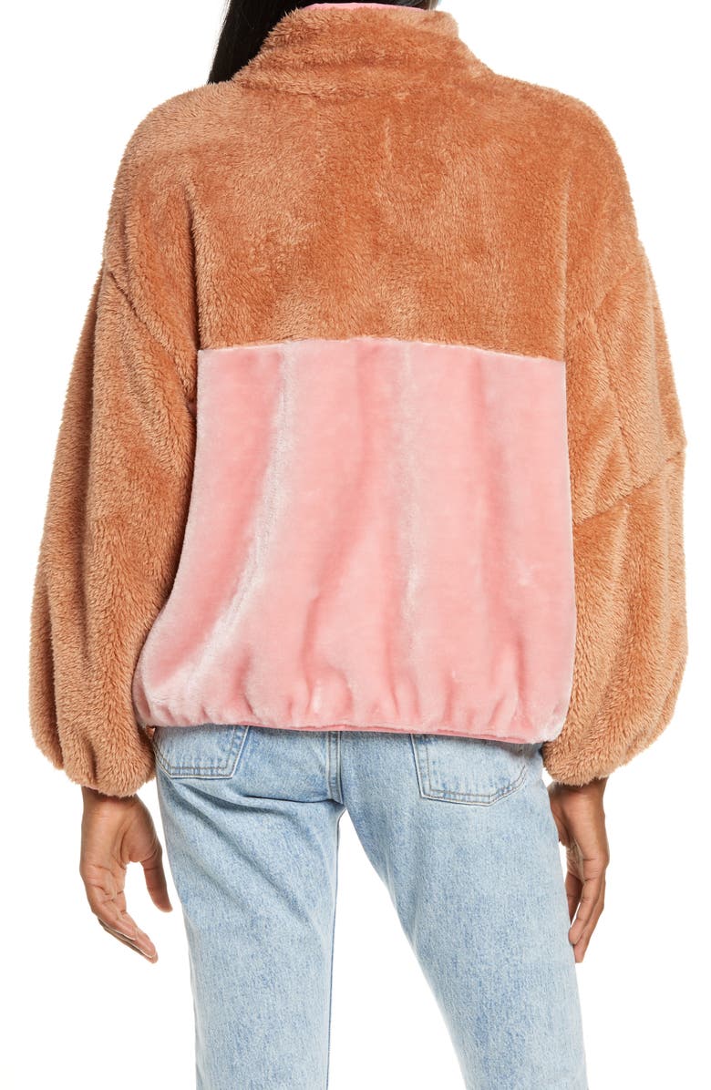 UGG<sup>®</sup> Marlene Faux Fur Jacket, Alternate, color,