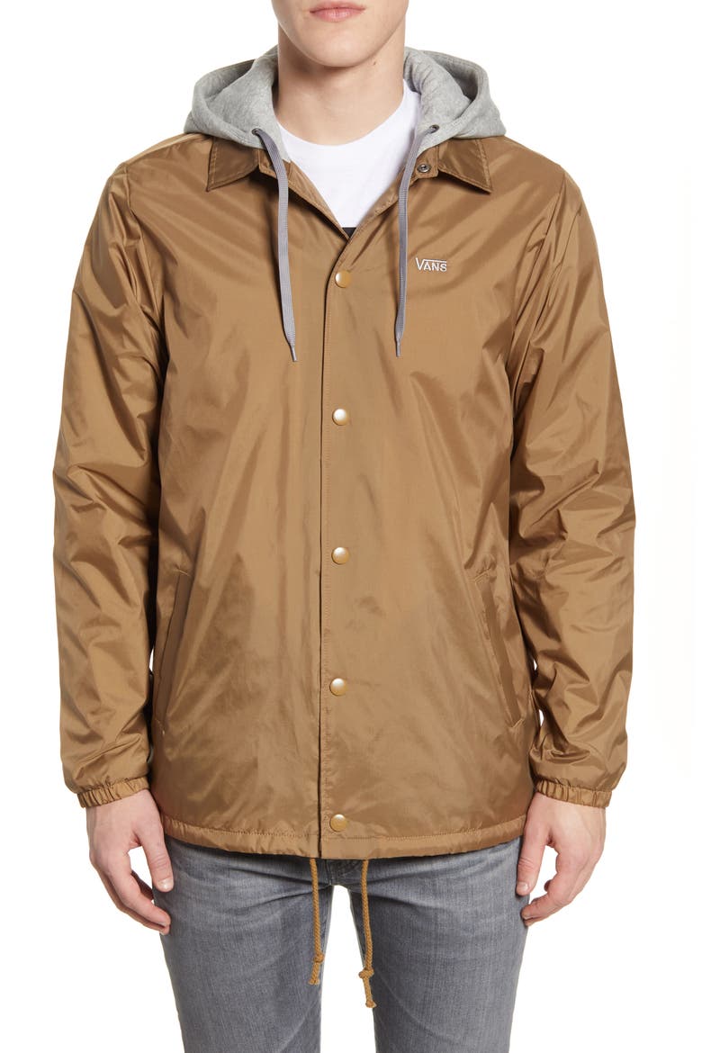 Riley Hooded Jacket, Alternate, color, DIRT