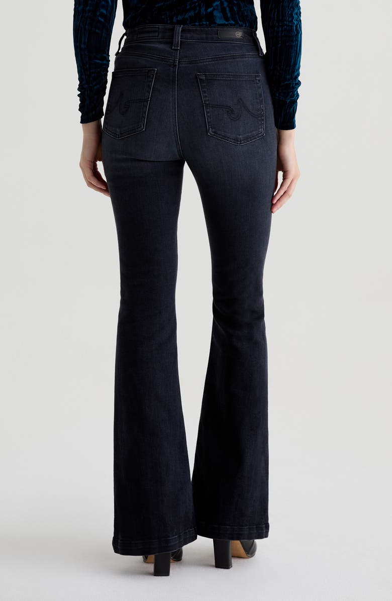 AG Madi High Waist Flare Jeans, Alternate, color, Glitch