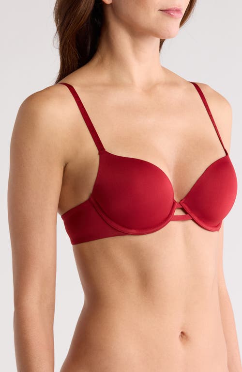 Savage X Fenty Microfiber T-shirt Bra In Red