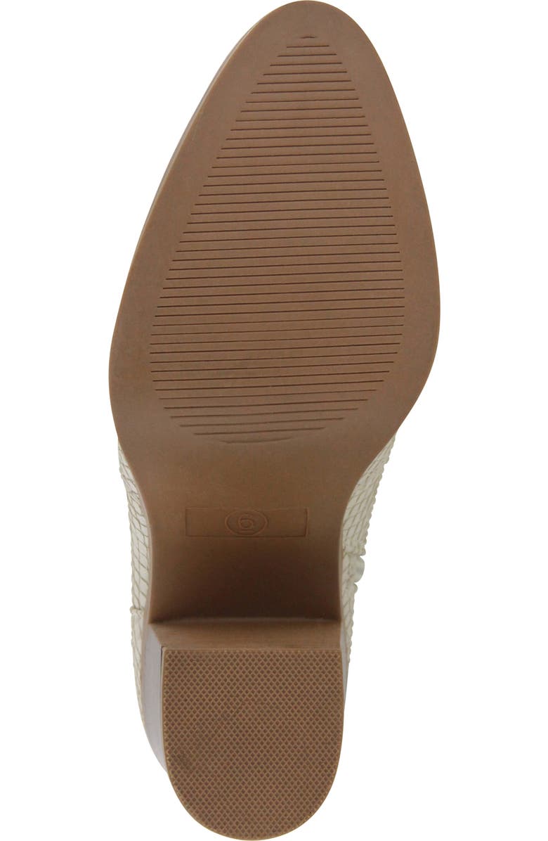 MIA Adara Snake Embossed Bootie, Alternate, color,