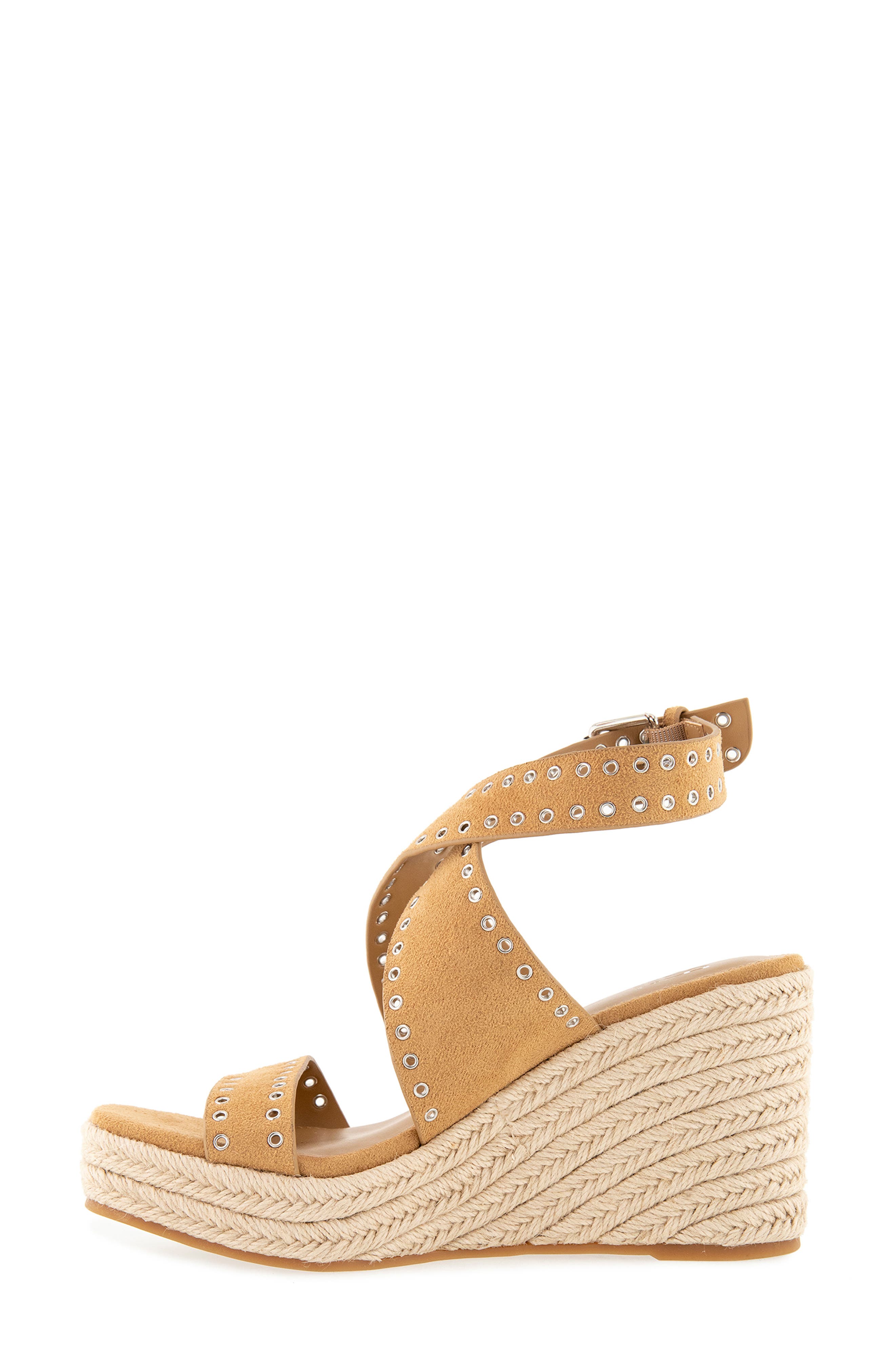 Gemma Wedge Espadrille Sandal, Alternate, color, SAND