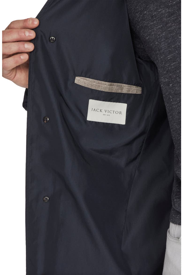 Hans Wool Raincoat, Alternate, color, NAVY