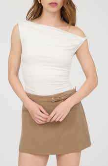 Blu Pepper One-Shoulder Top