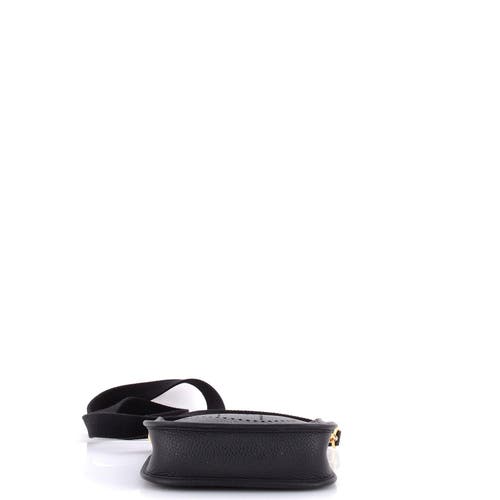 Pre-owned Hermes Hermes Evelyne Bag Gen Iii Clemence Tpm In Black