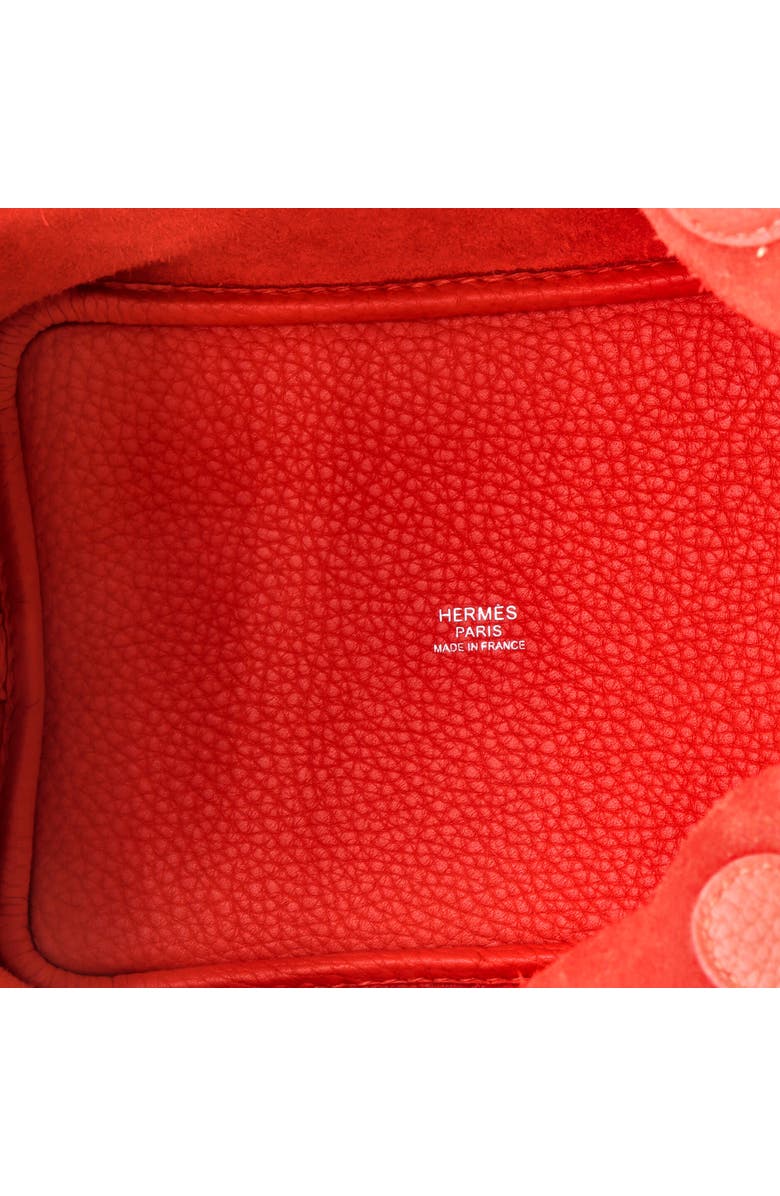 Pre-Owned Hermes Picotin Lock Bag Clemence PM, Alternate, color, Rouge Tomate