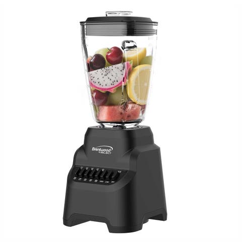 10 Speed 5.3 Cup Countertop Blender with Glass Jar