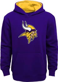 Outerstuff Youth Purple Minnesota Vikings Prime Pullover Hoodie
