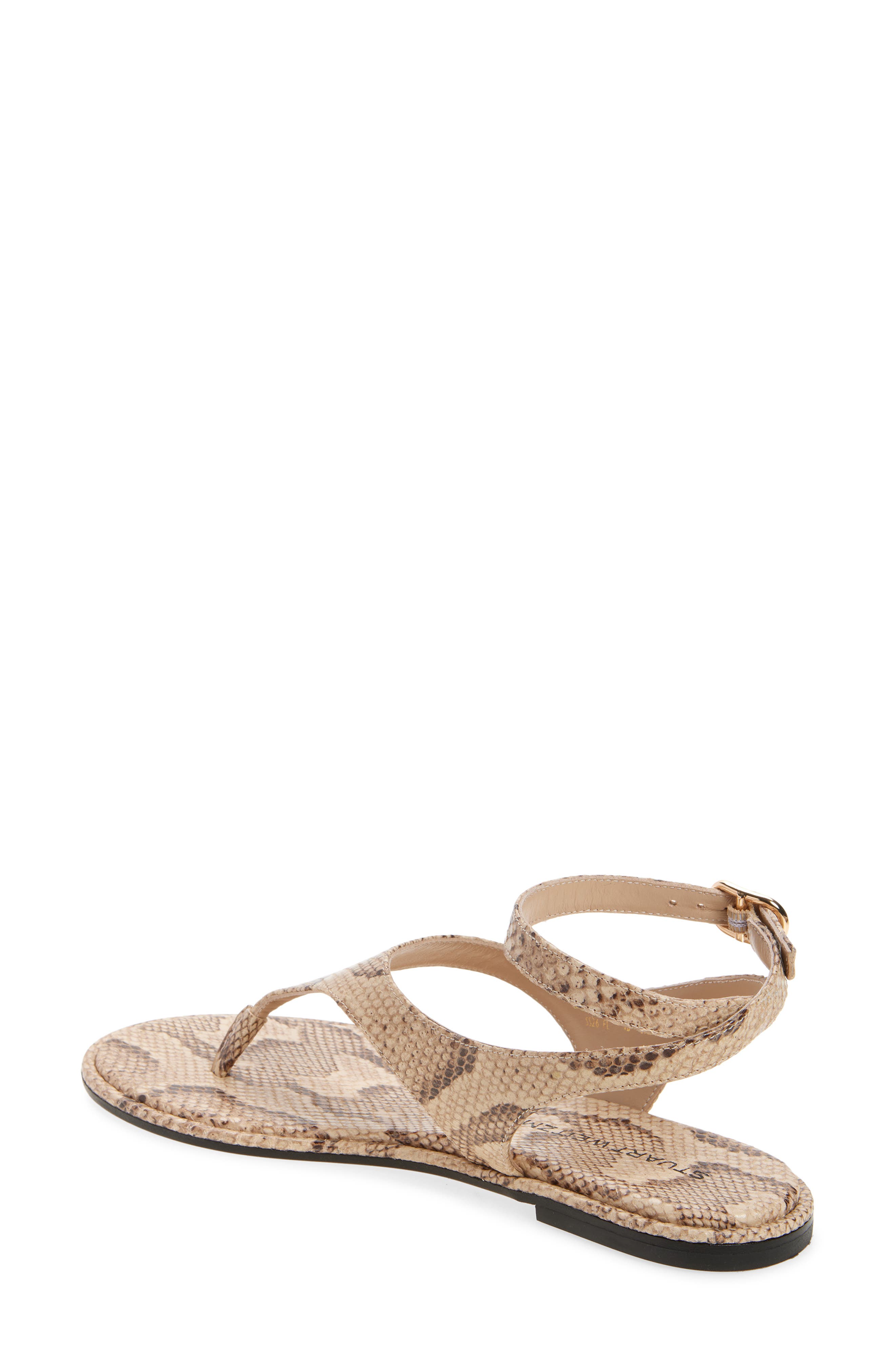 Marley Ankle Strap Sandal, Alternate, color, ADOBE