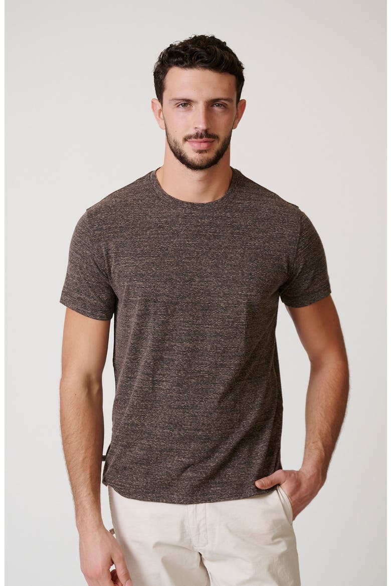 Slub T-Shirt, Main, color, Dusty Pink