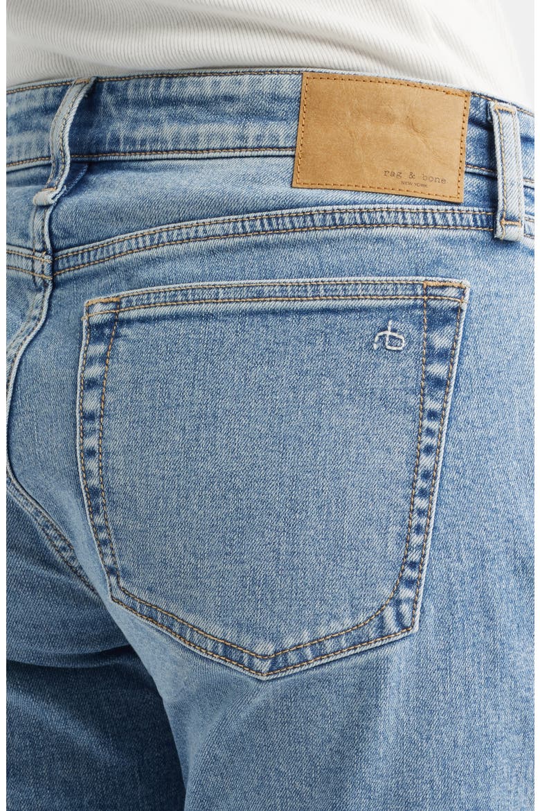 Dre Low Rise Slim Boyfriend Jeans, Alternate, color, REDWOOD