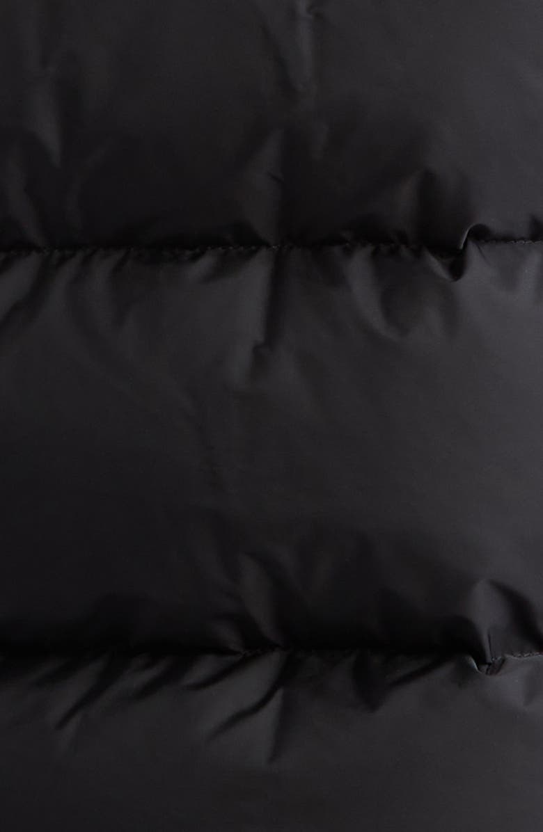 Moncler Mayaf Hooded Down Jacket with Faux Fur Trim, Alternate, color, 