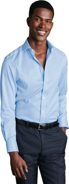 Charles Tyrwhitt Non-Iron Puppytooth Cutaway Collar Shirt