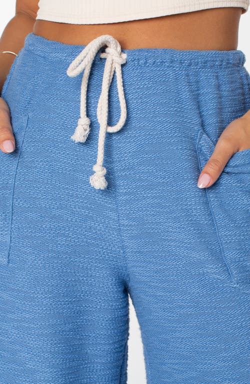 Roxy Beach Breeze Split Hem Pants In Blue