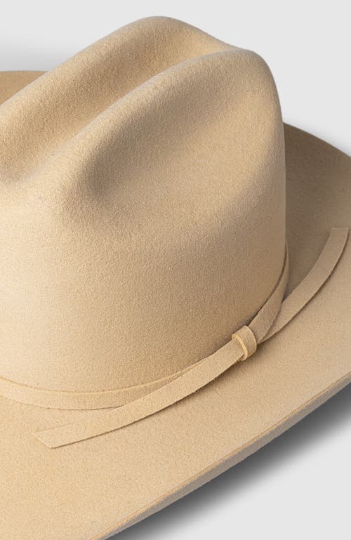 Manela The Sunset Silhouette Premier Cowboy Hat In Orange