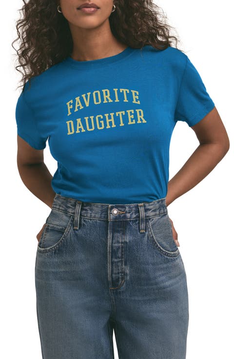 Cropped Collegiate Tee