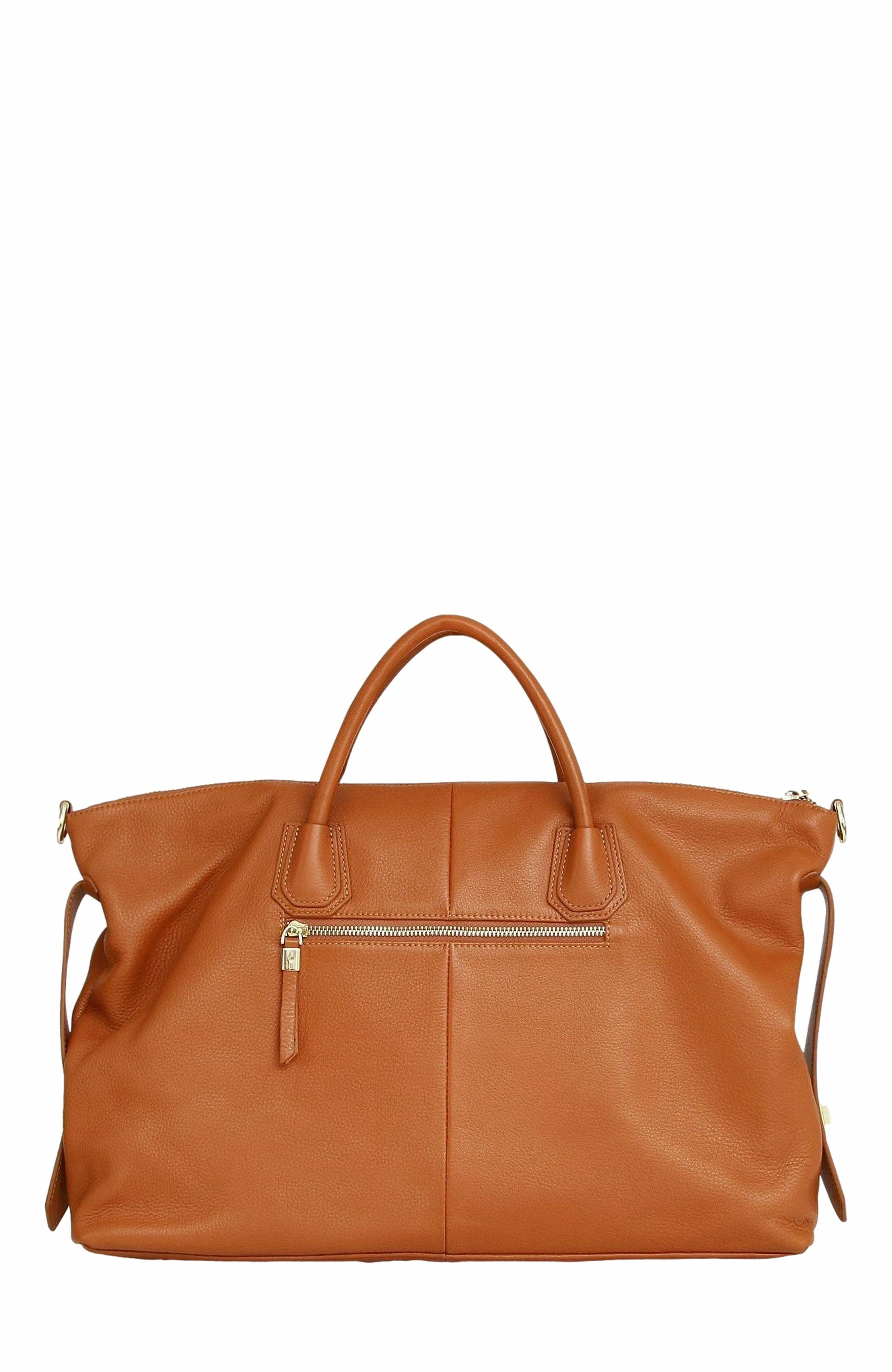 Belle & Bloom Wild Heart Weekender Bag, Alternate, color, Camel