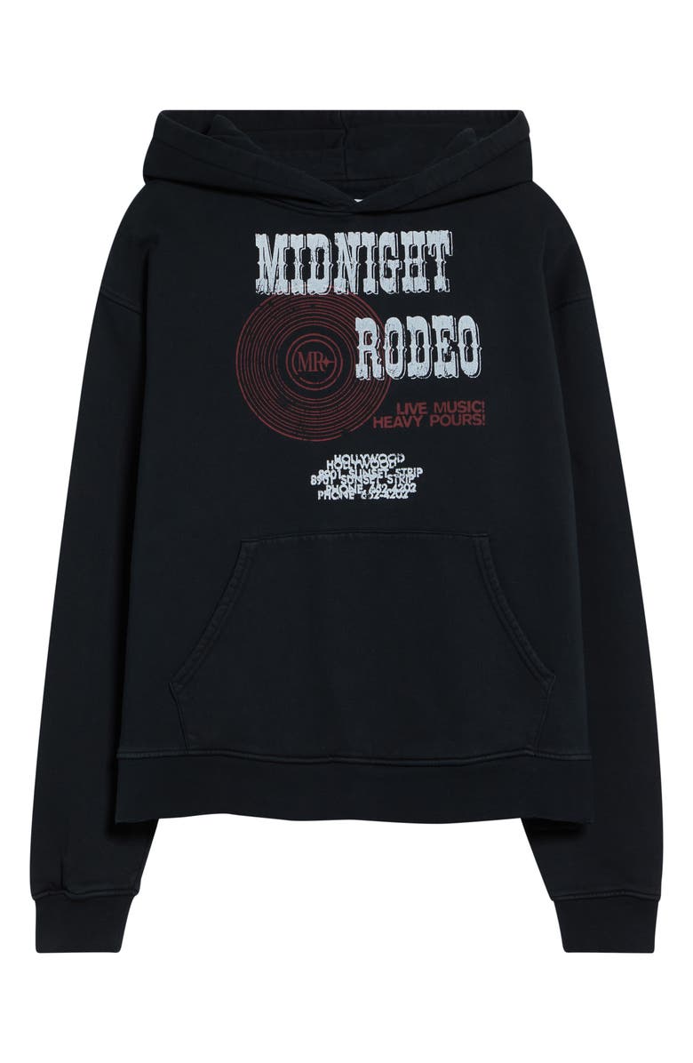 MIDNIGHT RODEO Heavy Pours Graphic Hoodie, Alternate, color, Black