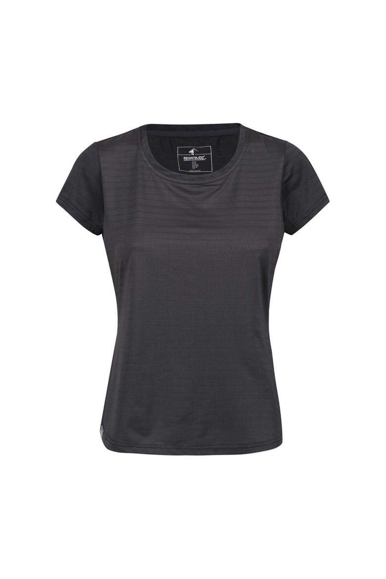 Horizontal Stripe Regular T-shirt, Main, color, Seal Grey