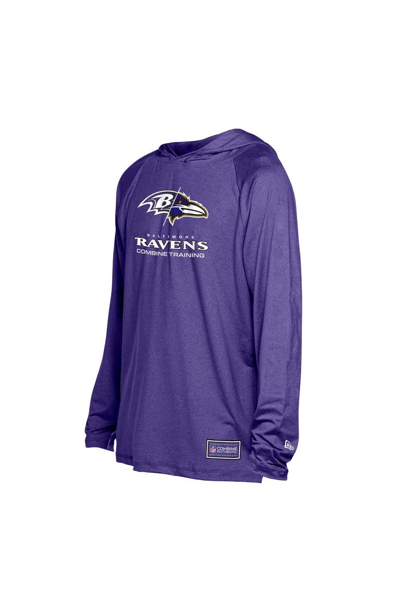 New Era Men's New Era  Purple Baltimore Ravens Functional Fandom Hoodie, Alternate, color, 