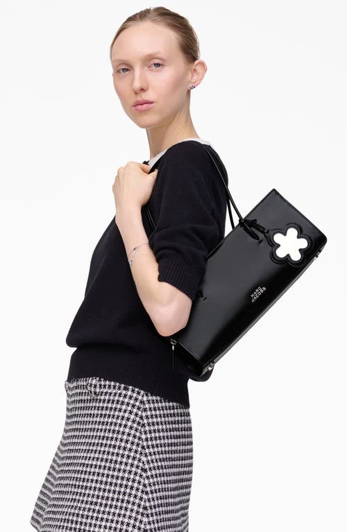 Marc Jacobs The Mirror Satchel Shoulder Bag In Black