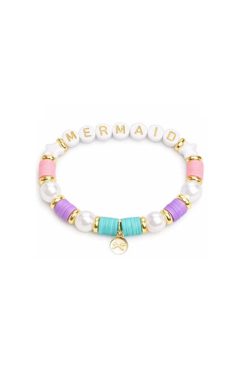 Mermaid Magic Bracelet, Main, color, Pink/Purple/Blue/White