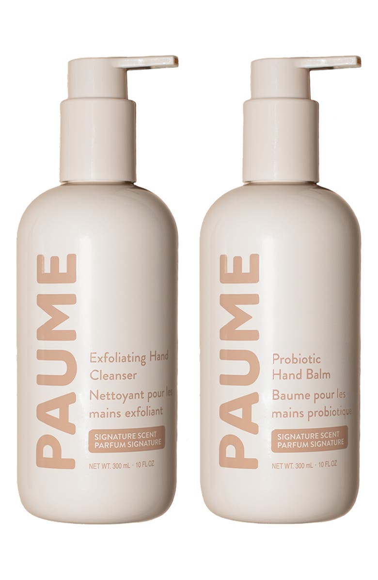 PAUME Hand Cleanser & Hand Balm Set $78 Value, Main, color, 