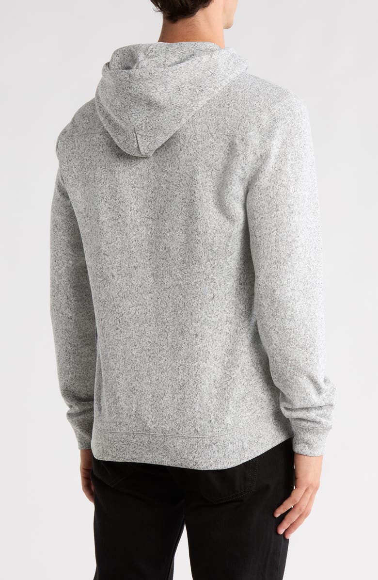 Quiksilver Miller Hoodie, Alternate, color, Light Hthr Grey