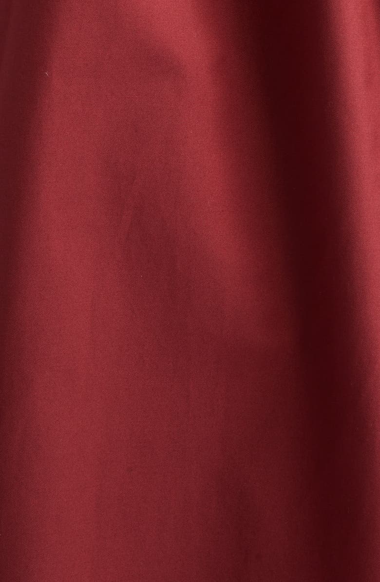 Max Mara Water Repellent Belted Cotton Blend Trench Coat, Alternate, color, Raspberry