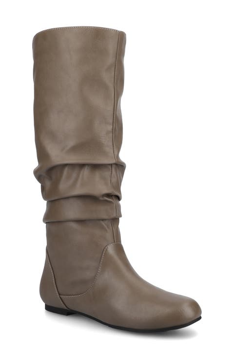 Jayne Ruched Tall Boot - Extra Wide Calf (Women)