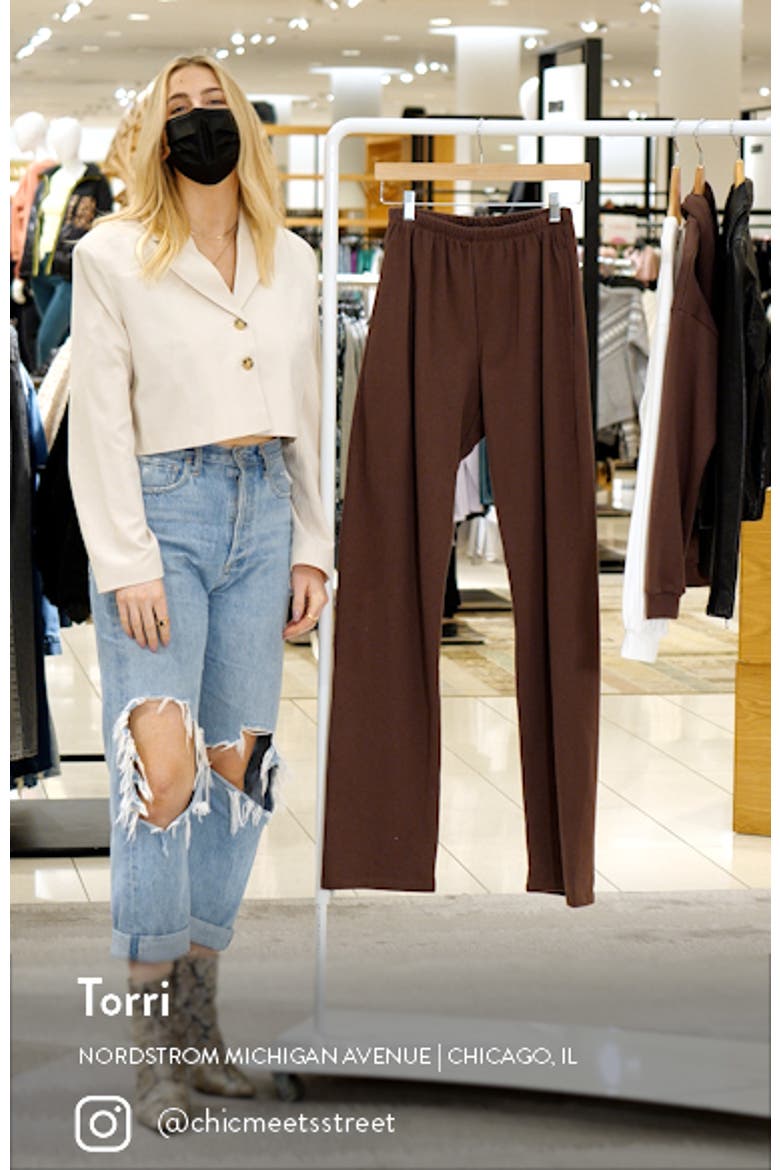 Relax French Terry Wide Leg Pants video