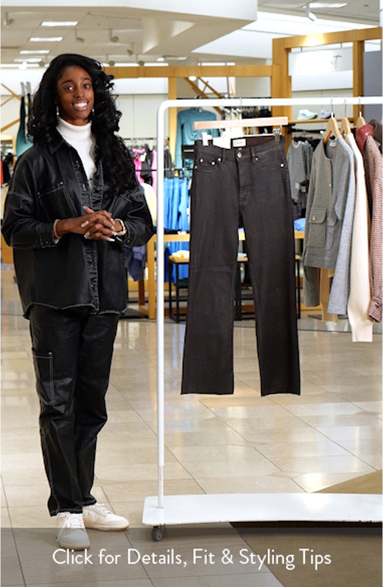 Bridget Boot Instasculpt<sup>™</sup> Coated High Rise Crop Jeans, sales video thumbnail