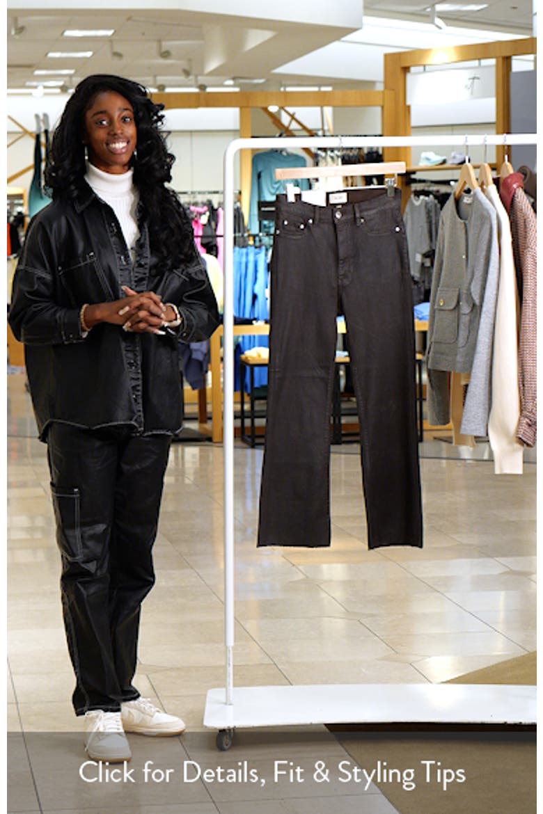 Bridget Boot Instasculpt™ Coated High Rise Crop Jeans video