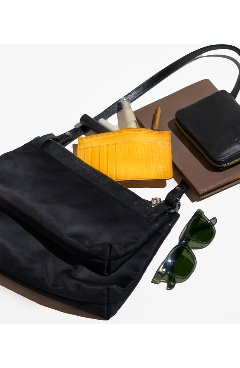 Tusk Sakhi Duo Crossbody Bag, Alternate, color, Black