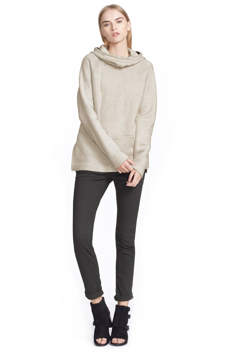 The Dre Slim Fit Boyfriend Jeans, Alternate, color, AGED DARK OLIVE
