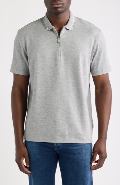 Piano Quarter Zip Polo