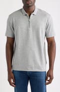 BOSS Piano Quarter Zip Polo