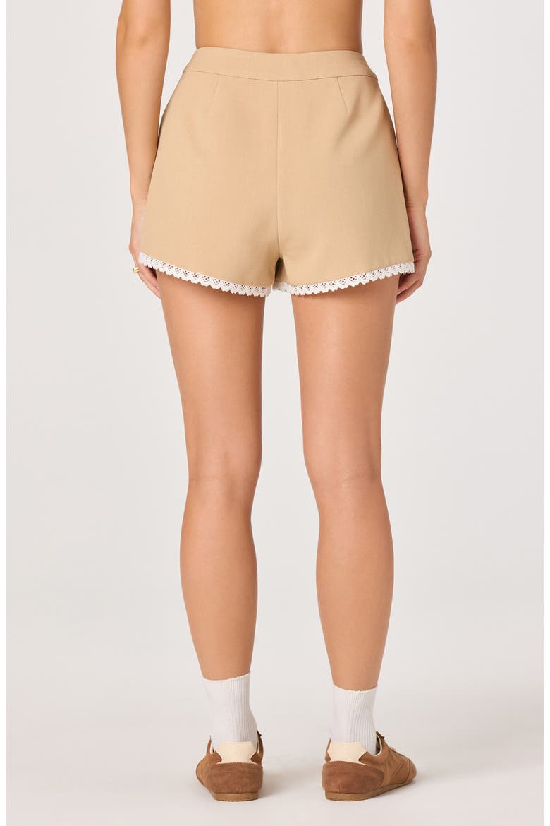 Kya Mini Shorts, Alternate, color, TAUPE
